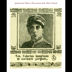 Ten. Federico Gangitano di Canicatti (Girgenti) - 1917