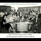 Il Corpo Insegnanti dell'anno 1958-1959 dell'Istituto Tecnico Commerciale e per Geometri 