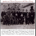 Foto di gruppo del Comitato dei Festeggiamenti per il cinquantesimo della laurea del Dott. Antonino Sciascia - 1910