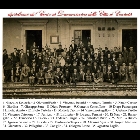La stazione ferroviaria nel 1946 con i suoi dipendenti