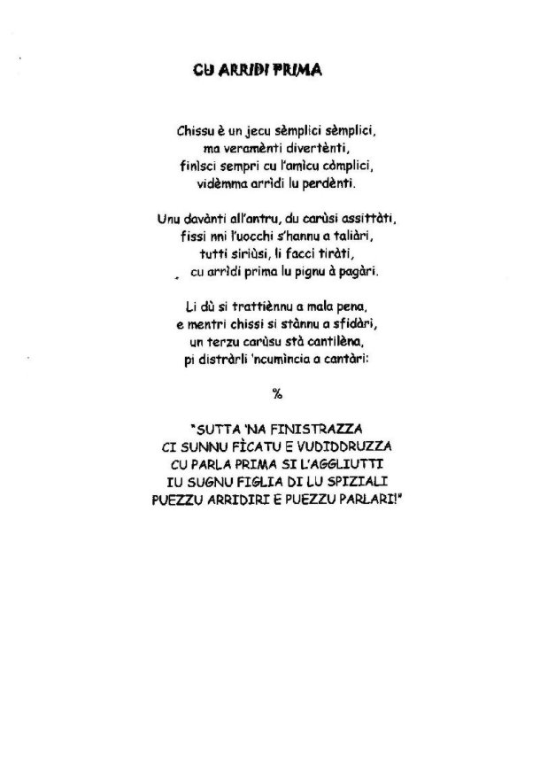 Poesie Di Natale Divertenti.Li Joca Di Li Nanni Raccolta Di Poesie In Siciliano Di Benedetta Caruso