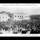 Il passaggio di Mussolini dalla stazione ferroviaria di Canicatt - 1937
