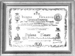 Diploma del Parnaso