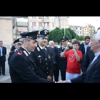 L'appuntato scelto M.D.Emilio Carl e l'appuntanto scelto Giuseppe Passalacqua, nell'occasione della cerimonia, hanno ricevuto un Encomio Solenne.
Per aver tratto in salvo un anziana signora di Canicatt dall'incendio di un violento incendio occorso nella propria abitazione.